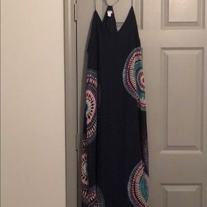 Fun patterned maxi dress